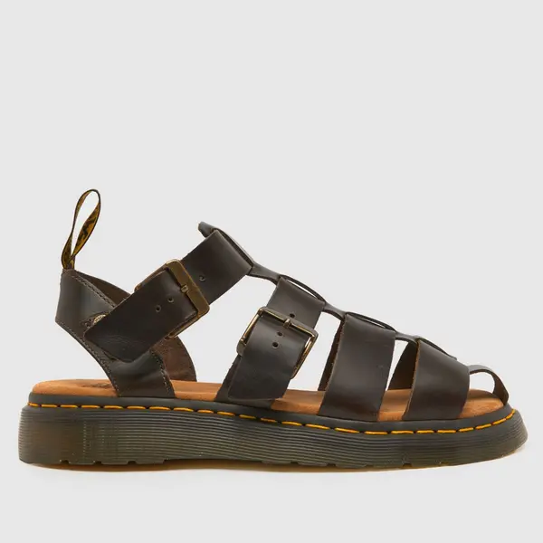 image of Dr. Martens Mens Garin Fisherman Sandals - Bracken Brown - UK 8