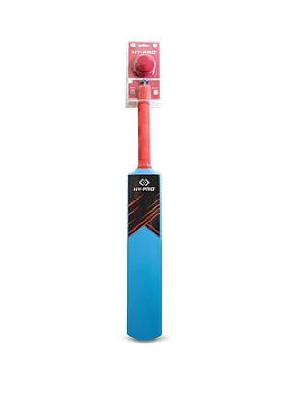 Image of Hy-Pro Cricket Bat & Ball - Blue Unisex One Size