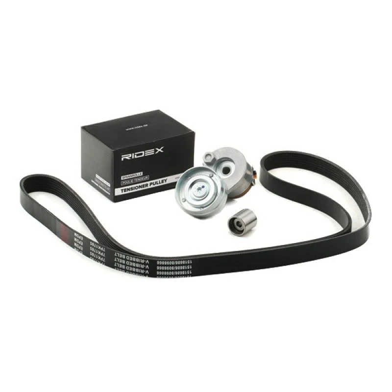 Image of RIDEX 542R0285 V-ribbed belt set V-Ribbed Belt Set (542)