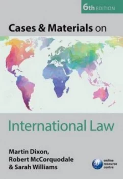 Image of Cases and Materials on International Law by Martin Dixon Paperback