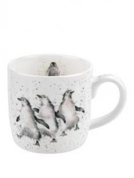 image of Royal Worcester Wrendale Out On The Town Penguin Single Mug