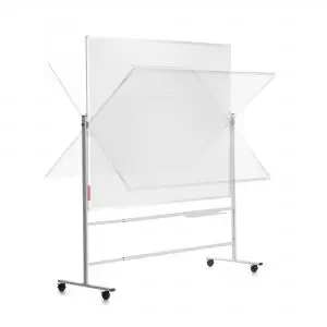 Image of ROCADA VISUALLINE Revolving Mobile Whiteboard Support Use with