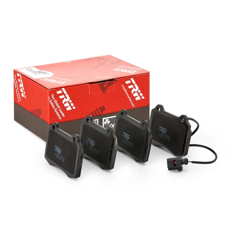Image of TRW GDB1644 Brake pad set incl. wear warning contact Brake Pad Set,disc brake (402)