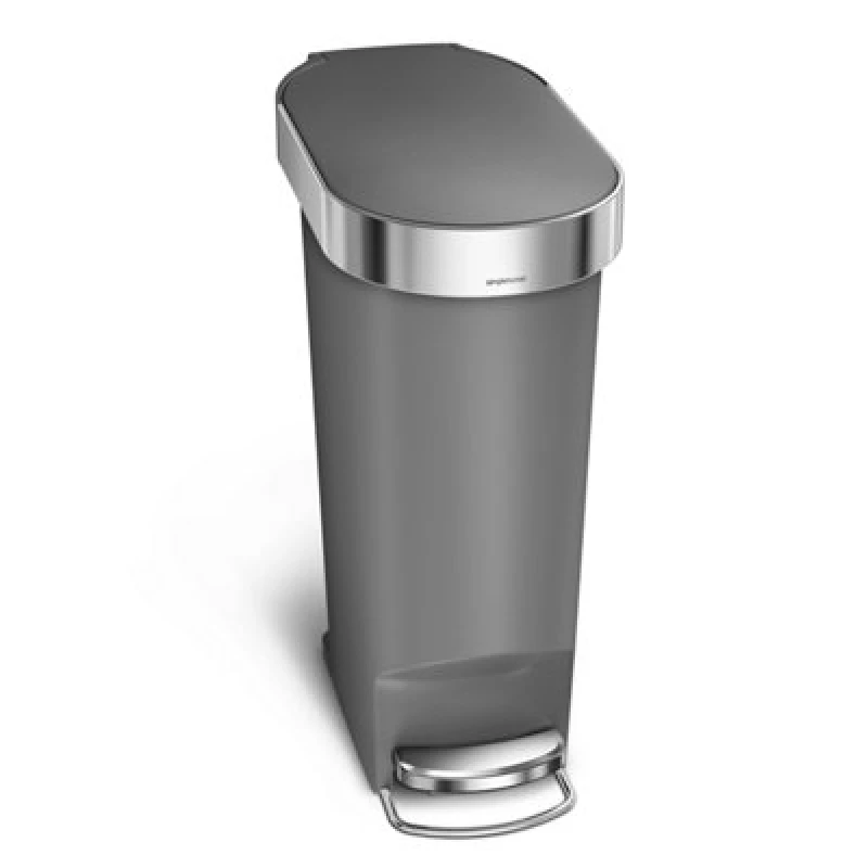 Image of simplehuman 40 Liter Slim Kitchen Step Can
