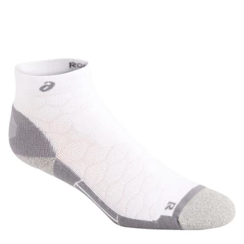 Image of Asics Road Quarter Mens Socks - White