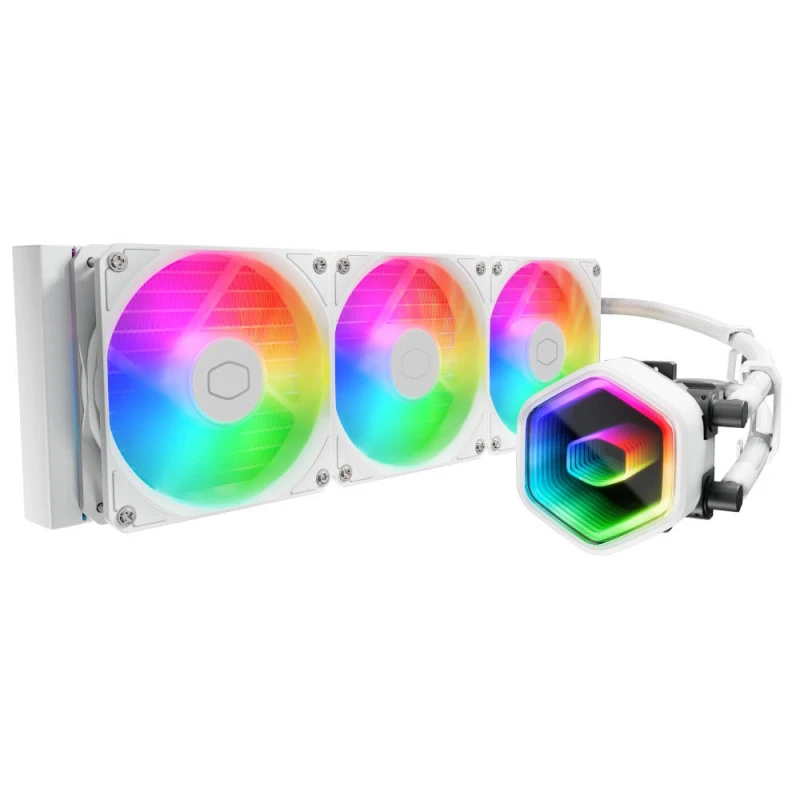 Image of Cooler Master MasterLiquid 360 Core II ARGB White All In One Liquid CPU Cooler