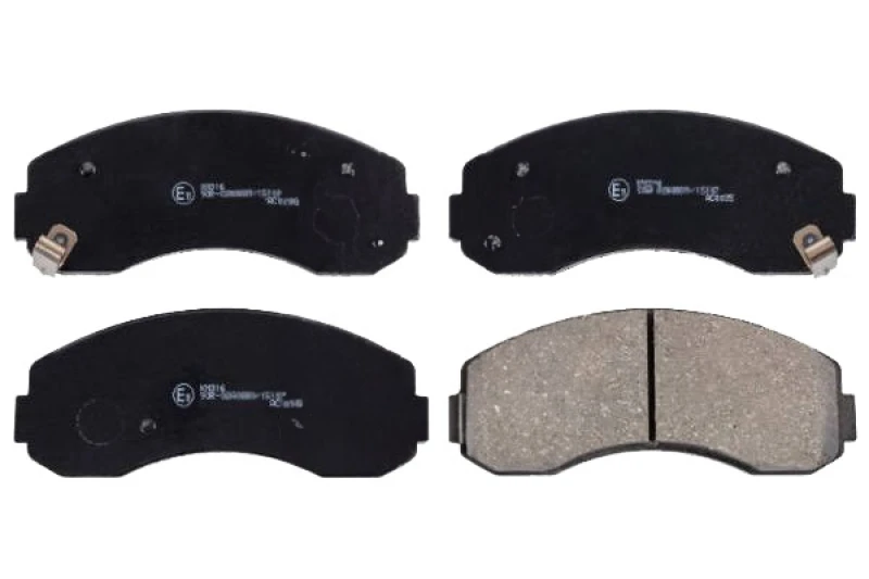 Image of Blue PRINT ADG04293 Brake pad set Front Axle, with acoustic wear warning Brake Pad Set,disc brake (402)