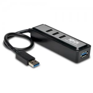 Image of Tripp Lite 4 Port Portable USB 3.0 SuperSpeed Hub