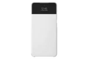 image of Samsung Galaxy A52 5G Smart S View Wallet Cover in White (EF-EA525PWEGEW)