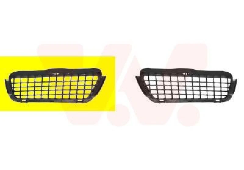 Image of VAN WEZEL Bumper grill VAN WEZEL 5880592
