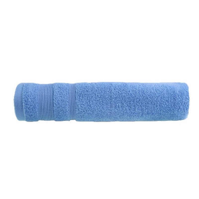 Image of Allure Bath Fashions Luxury Zero Twist Egyptian Cotton Bath Sheet - Cornish Blue
