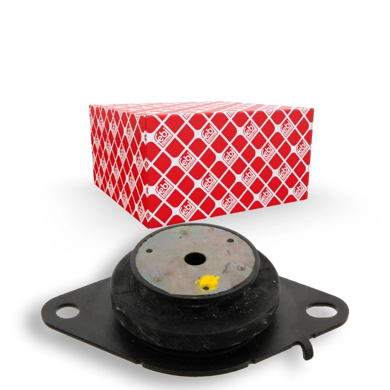 Image of FEBI BILSTEIN 29663 Engine mount Left, Rubber-Metal Mount Elastomer Engine Mounting (247)