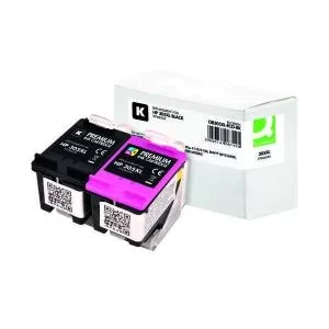 Image of Q-Connect Remanufactured Ink For HP 305XLBK Black HIYM6201CES222R