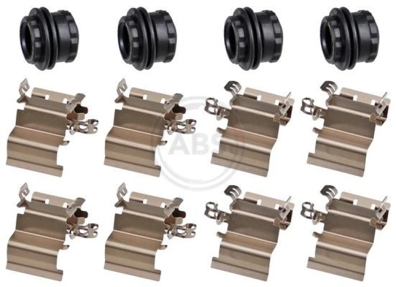 Image of A.B.S. Brake pad fitting kit A.B.S. 0140Q