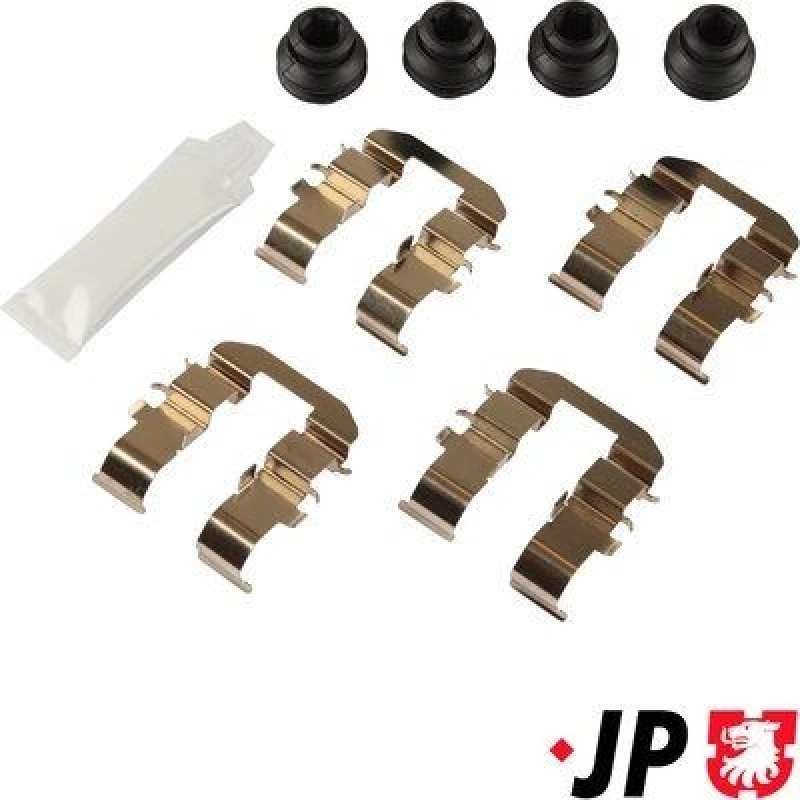 Image of JP GROUP Brake pad fitting kit JP GROUP 4164002610