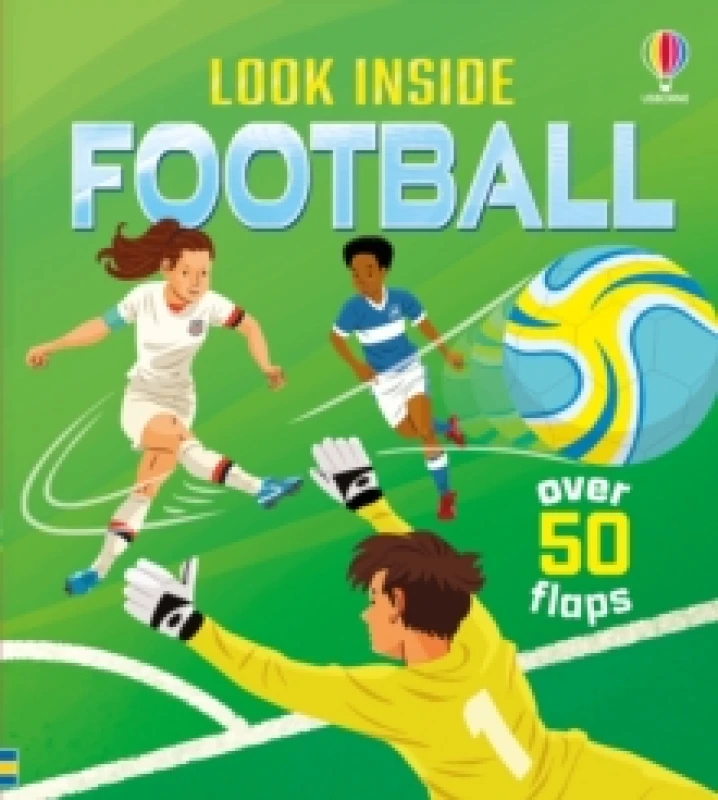 Image of Rob Lloyd Jones Look Inside Football Book Multi unisex