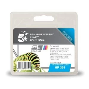 Image of 5 Star Office HP 351 Colour Print Cartridge