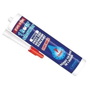 EVO-STIK 1 Hour Shower Sealant Clear 310ml