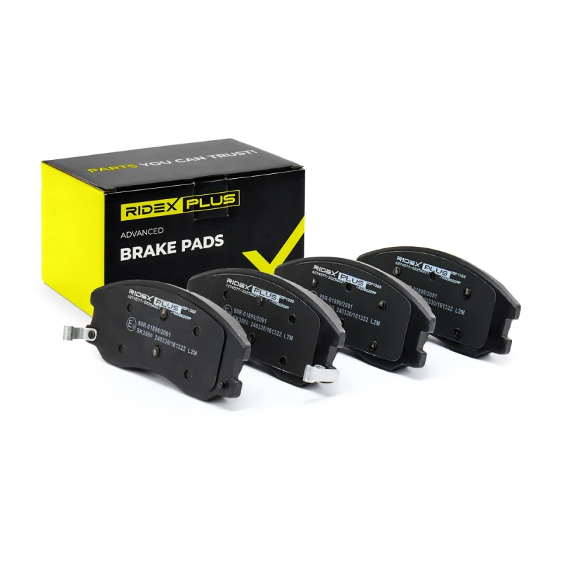 Image of RIDEX PLUS Brake pad set RIDEX PLUS 402B0209P