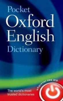 Image of Pocket Oxford English Dictionary by Oxford Dictionaries Hardback