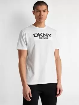 Image of DKNY SPORT Richmond Hill T-Shirt - White Size M Men