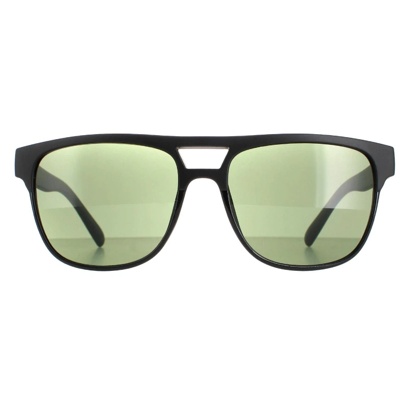 Image of Calvin Klein Round Matte Black Solid Green G15 CK20523S Black male