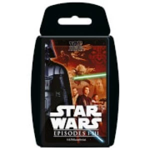 Image of Top Trumps Card Game - Star Wars 1-3 Edition