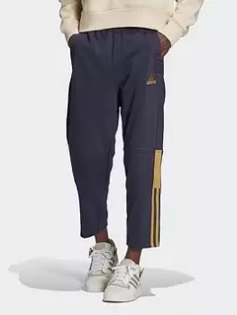 Image of adidas Tiro 7/8 Tracksuit Bottoms, Blue, Size L, Men