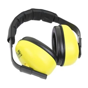 Image of B Safe Ear Defender Muffs Saturn Yellow Ref BS004 Up to 3 Day Leadtime