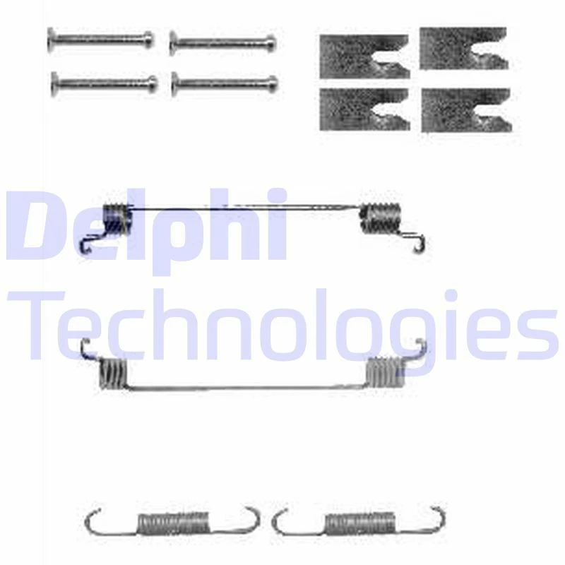Image of DELPHI Brake shoe fitting kit DELPHI LY1342