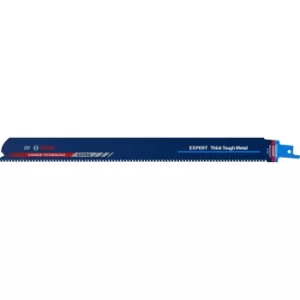 Image of Bosch Expert S1255CHC Thick Tough Metal Cutting Reciprocating Saw Blades 300mm Pack of 1