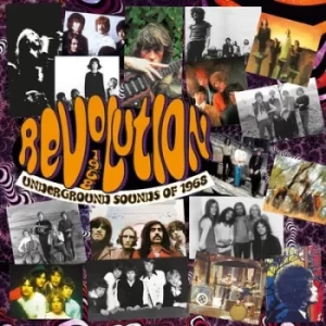 image of Revolution Underground Sounds of 1968 by Various Artists CD Album