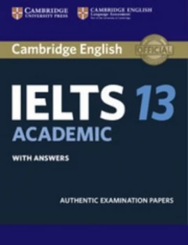 Image of Cambridge IELTS 13 Academic Students book with answers by