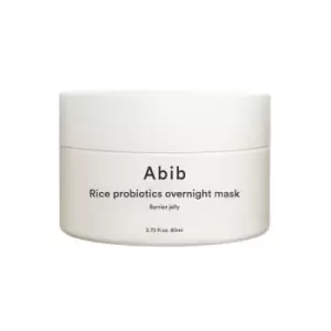 image of Abib - Rice Probiotics Overnight Mask Barrier Jelly - 80ml