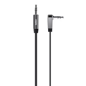 image of Belkin 3.5mm Right Angle AUX Cable 0.9M