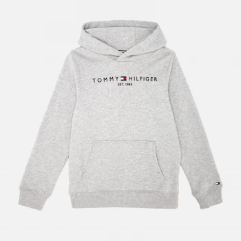 image of Tommy Hilfiger Kids Essential Hoodie - Light Grey Heather - 12 Years