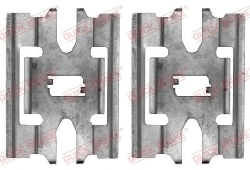 Image of QUICK BRAKE Brake pad fitting kit QUICK BRAKE 109-1663