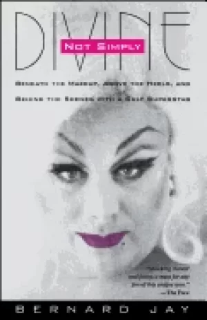 Image of not simply divine beneath the make up above the heels and behind the scene