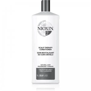 Image of Nioxin System 2 Scalp Therapy Revitalising Conditioner Revitalizing Conditioner For Thinning Hair 1000ml