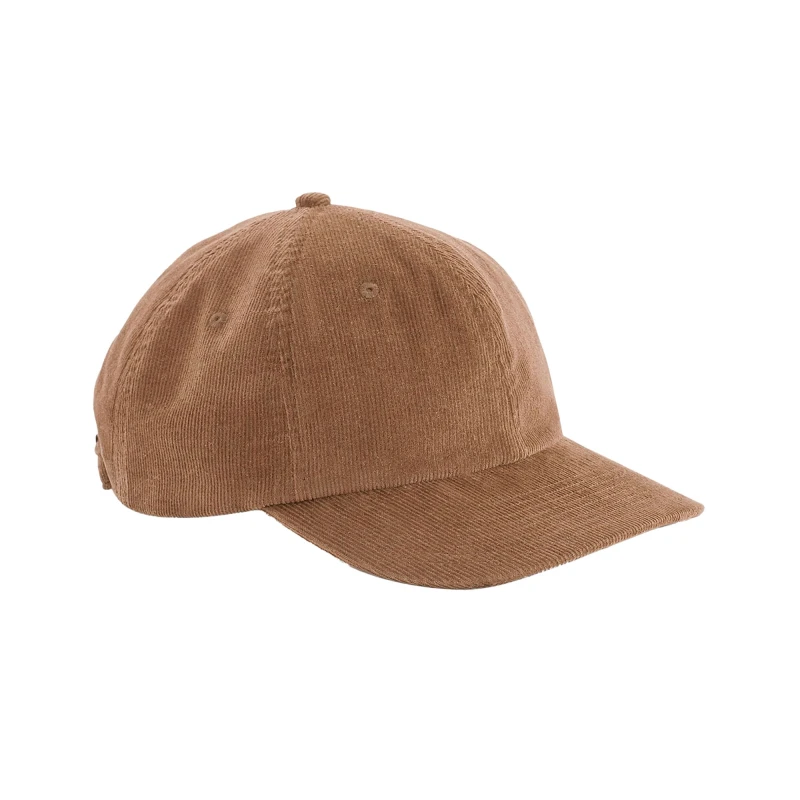 Image of Beechfield Beechfield Men Heritage Cord Cap in Camel Camel One Size Male 5063377402896