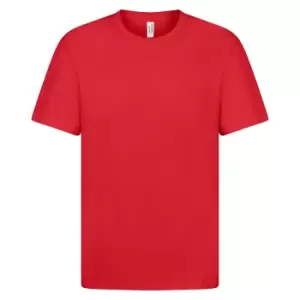 Image of Casual Classics Mens Premium Ringspun Tee (2XL) (Red)