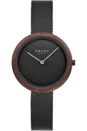 Obaku Trae Lille Charcoal Watch V245LXBBMB