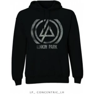 image of Linkin Park Concentric Pullover Hoodie Black: Medium