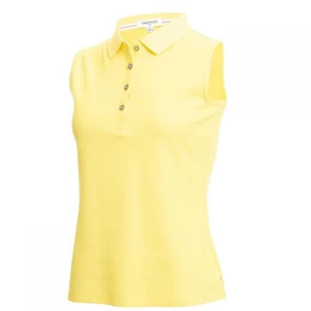 Calvin Klein Golf Cotton Polo Shirt - Limelight