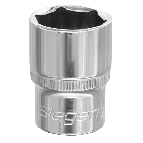 Image of Genuine SEALEY S0658 WallDrive® Socket 21mm 1/2Sq Drive