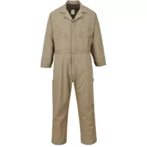 Image of Portwest C812KHRXL - sz XL Dubai Coverall - Khaki - Khaki