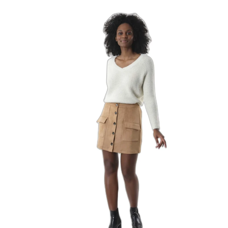 Image of Deeluxe Womens skirt Deeluxe Valentina Marron Female 34