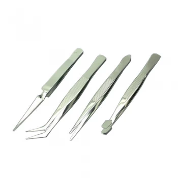 Image of 4 - Piece Tweezer Set - 4 - Piece Tweezer Set - 19850