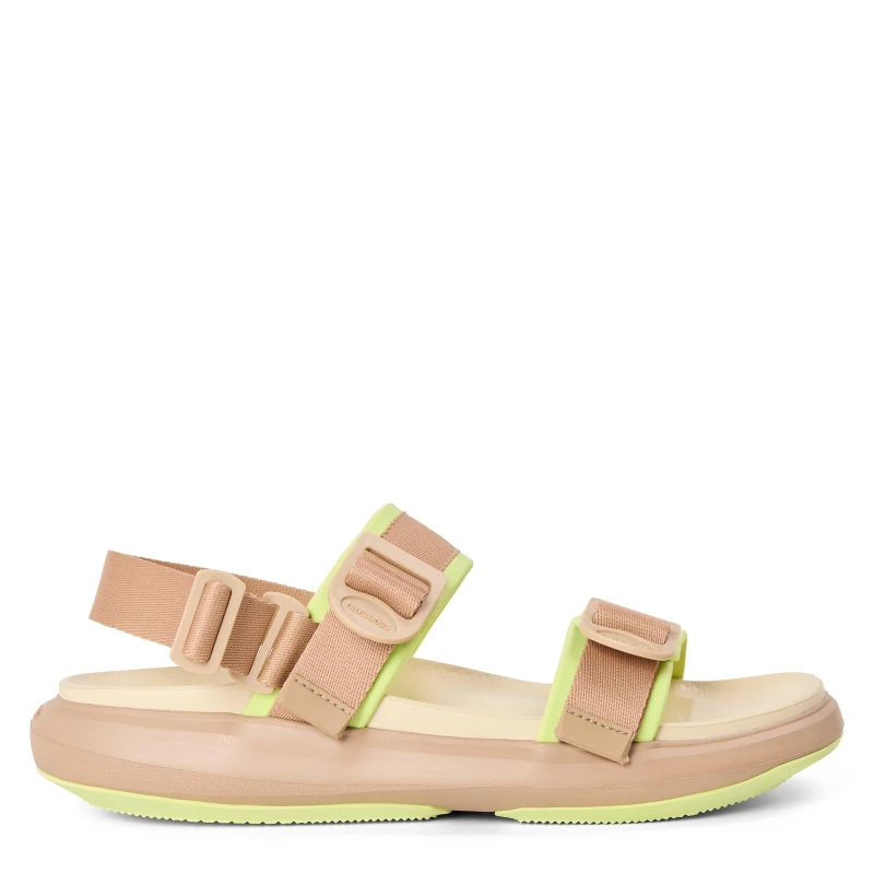 Image of Havaianas Womens Street Tokyo Beige Flip Flops Beige female 4
