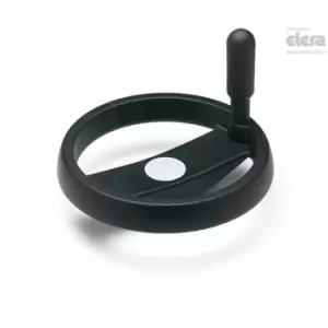 image of ELESA VRTP Spoked handwheels Technopolymer Revolving handle VRTP.100+I-A10-K